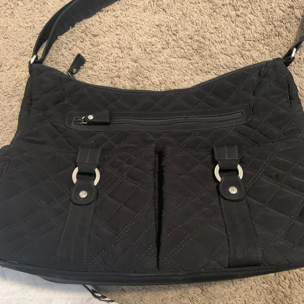 Vera Bradley Black Diaper Bag Changing Pad